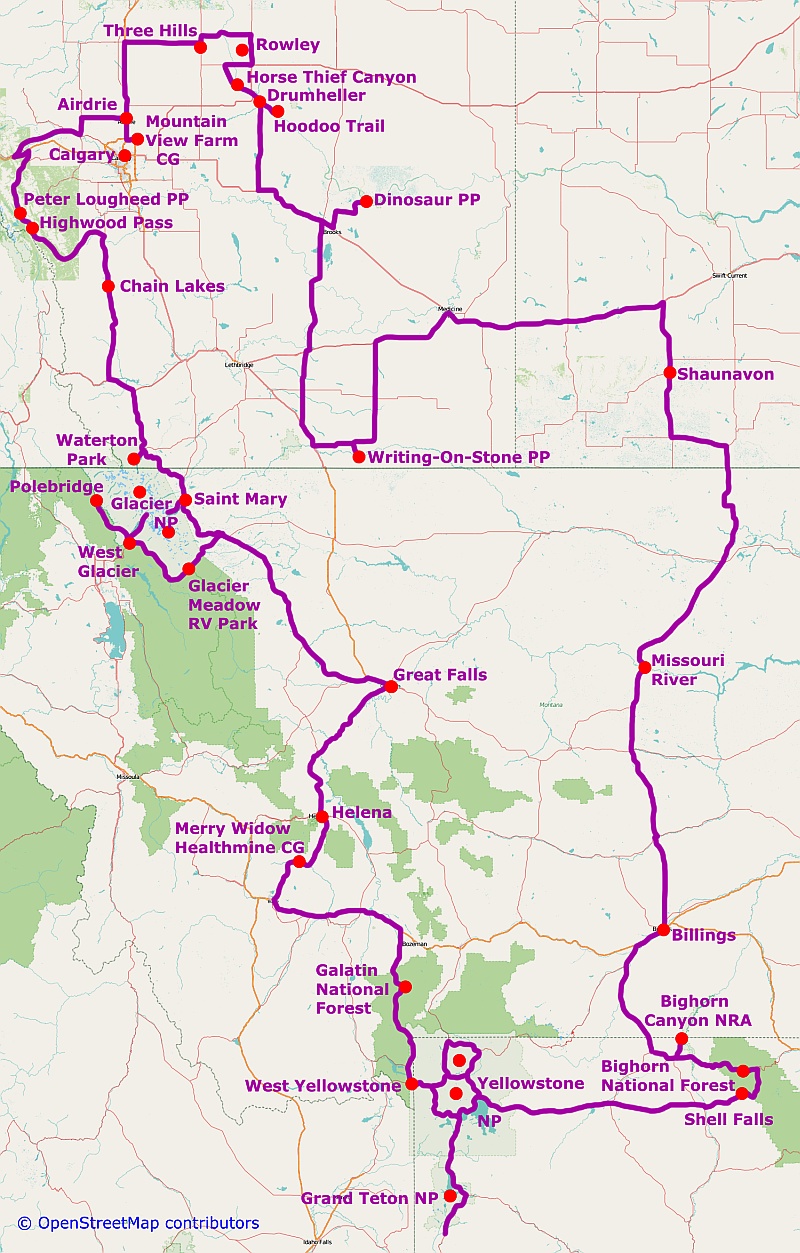 Reiseroute
