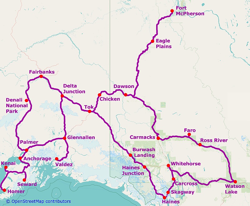 Reiseroute