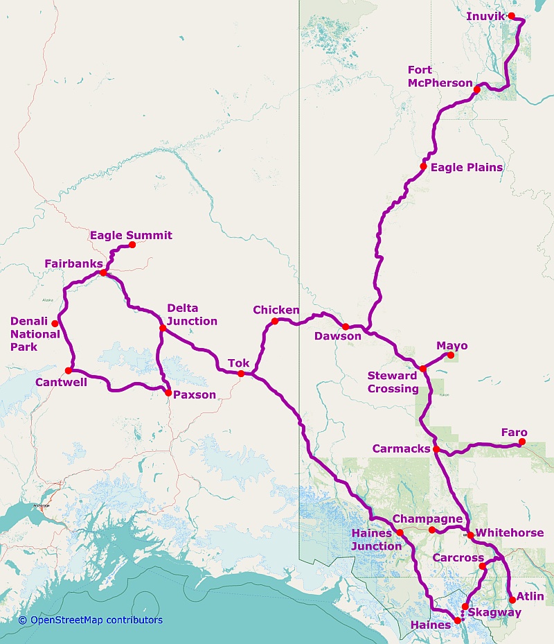 Reiseroute