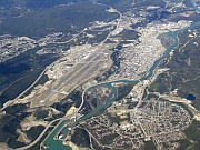 Anflug auf Whitehorse
