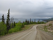 Atlin Road und Atlin Lake