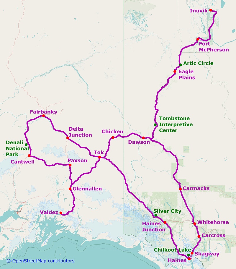 Reiseroute